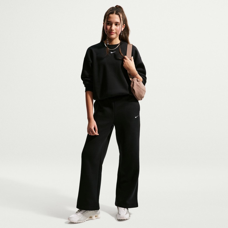 Παιδικό Παντελόνι Φόρμα Μαύρο - Nike Sportswear Studio Fleece