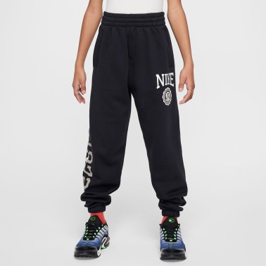 Παιδικό Παντελόνι Φόρμα Μαύρο - Nike Sportswear Club Fleece