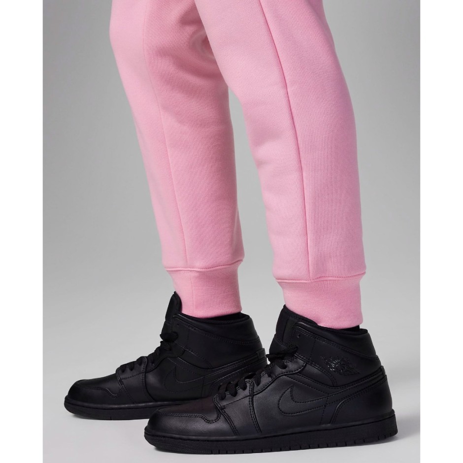 JORDAN SUSTAINABLE FLEECE PANTS Ροζ 