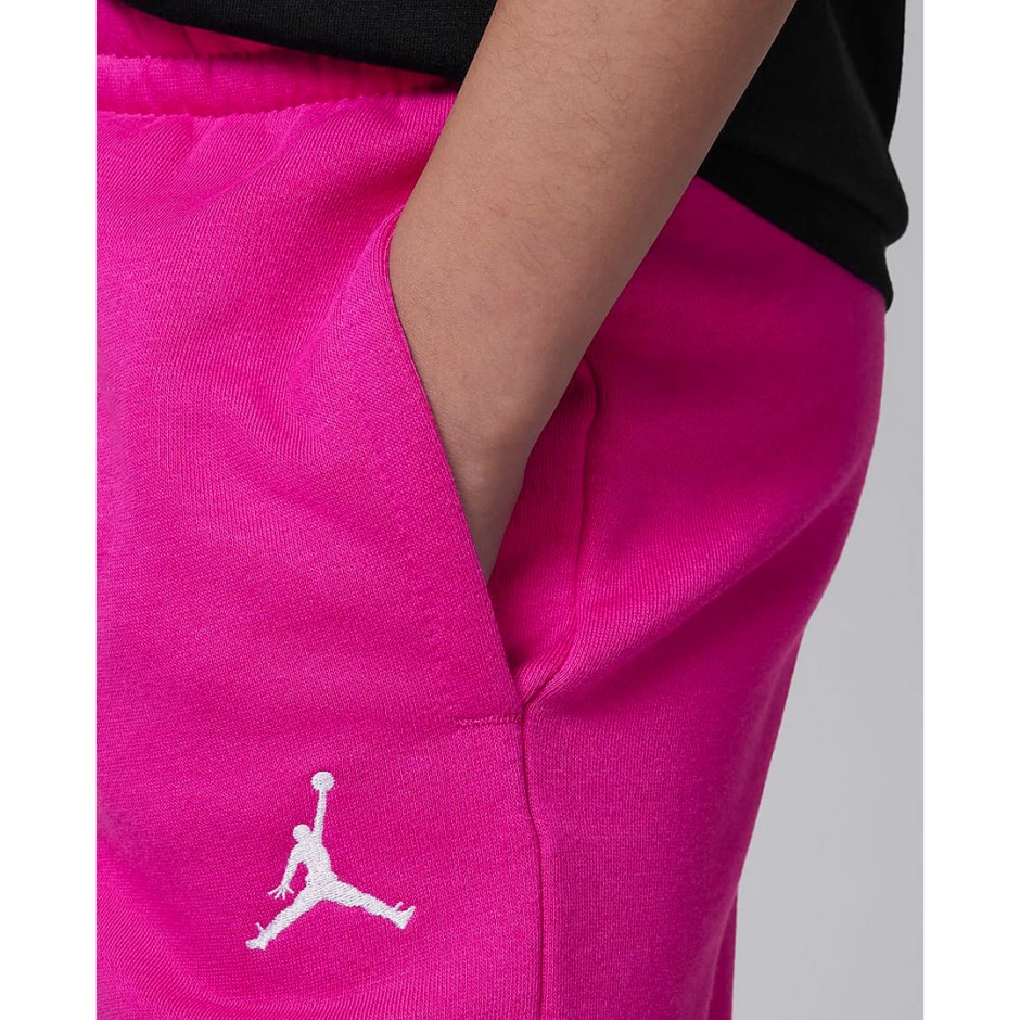Παιδικό Παντελόνι Φόρμα Ροζ - Jordan Brooklyn Essentials