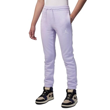 Jordan Icon Play Fleece Λιλά - Παιδικό Παντελόνι Φόρμα