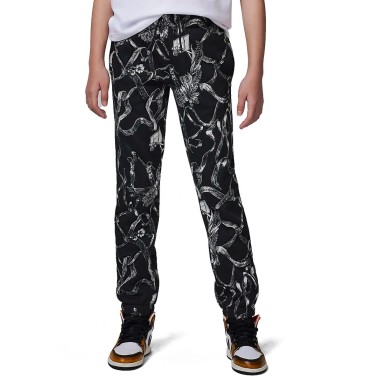 Παιδικό Παντελόνι Φόρμα Ανθρακί - Jordan Brooklyn Fleece Printed