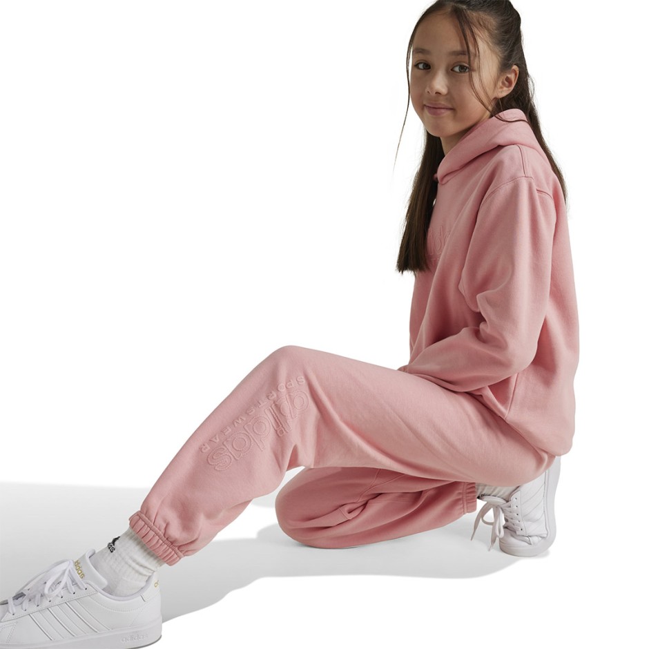 Παιδικό Παντελόνι Φόρμα Ροζ - adidas Sportswear ALL SZN Graphic