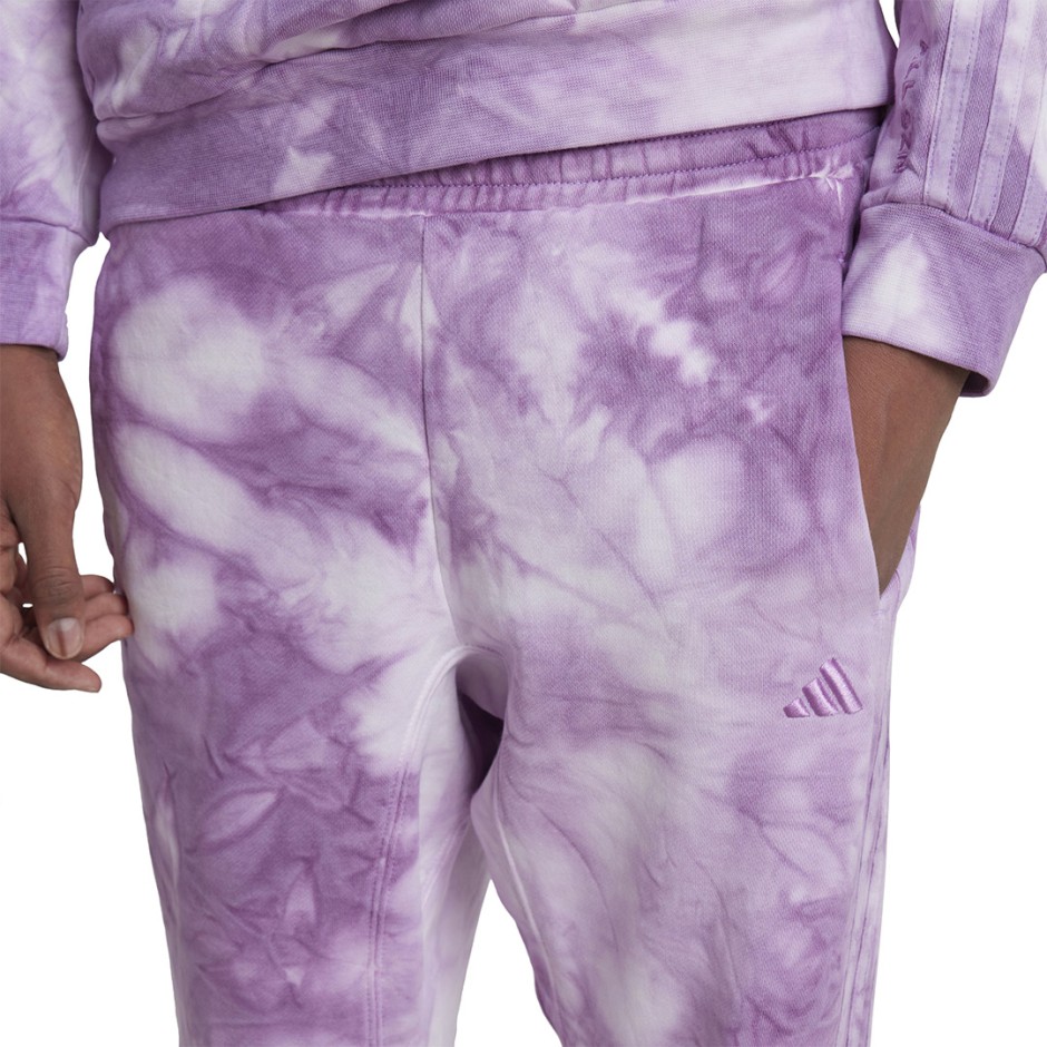 Παιδικό Παντελόνι Φόρμα Μωβ - adidas Sportswear ALL SZN Tie-Dye