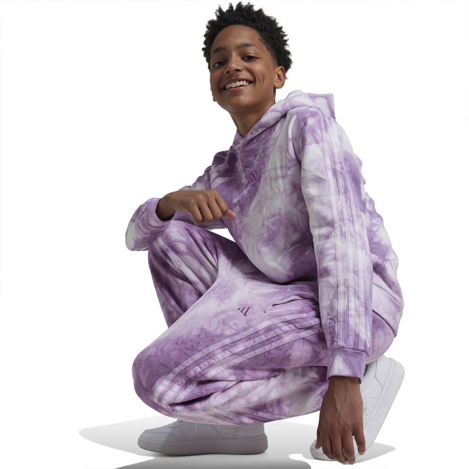 Παιδικό Παντελόνι Φόρμα Μωβ - adidas Sportswear ALL SZN Tie-Dye