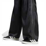 Kids' Pants Black - adidas Sportswear Satin Wide Leg Image 2