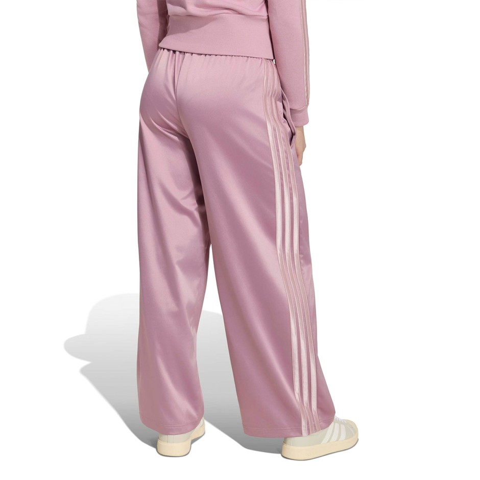Παιδικό Παντελόνι Φόρμα Μωβ - adidas Sportswear Satin Wide Leg
