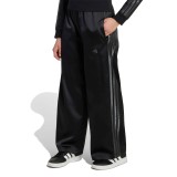 Kids' Pants Black - adidas Sportswear Satin Wide Leg Image 