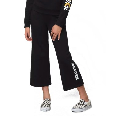 VANS CHALKBOARD CROP SWEATPANT VN0A7RUCBLK-BLK Black