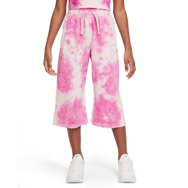 NIKE SPORTSWEAR WASHED JERSEY TROUSERS Φούξια