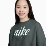 NIKE G NSW CLUB FLC BXY CRW GX STAR FZ5566-339 Petrol Image 1