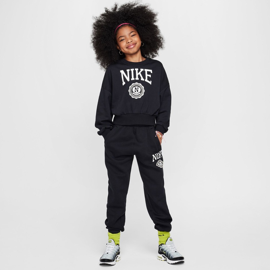 Παιδικό Φούτερ Μαύρο - Nike Sportswear Club
