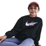 Παιδική Μακρυμάνικη Μπλούζα Μαύρη - Nike Sportswear Club Fleece Εικόνα 0