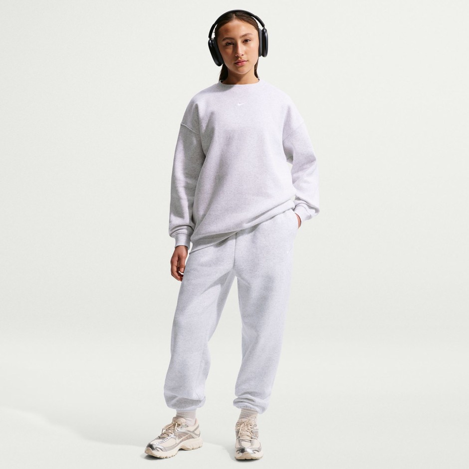 Παιδική Μακρυμάνικη Μπλούζα Γκρι - Nike Sportswear Studio 