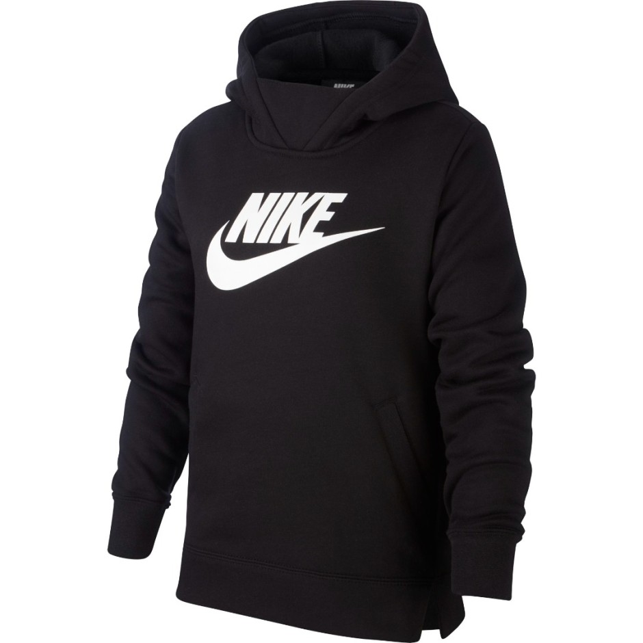 NIKE G NSW PE PULLOVER BV2717-010 Μαύρο