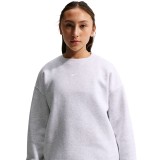 Παιδική Μακρυμάνικη Μπλούζα Γκρι - Nike Sportswear Studio  Εικόνα 