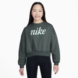 NIKE G NSW CLUB FLC BXY CRW GX STAR FZ5566-339 Petrol Image 