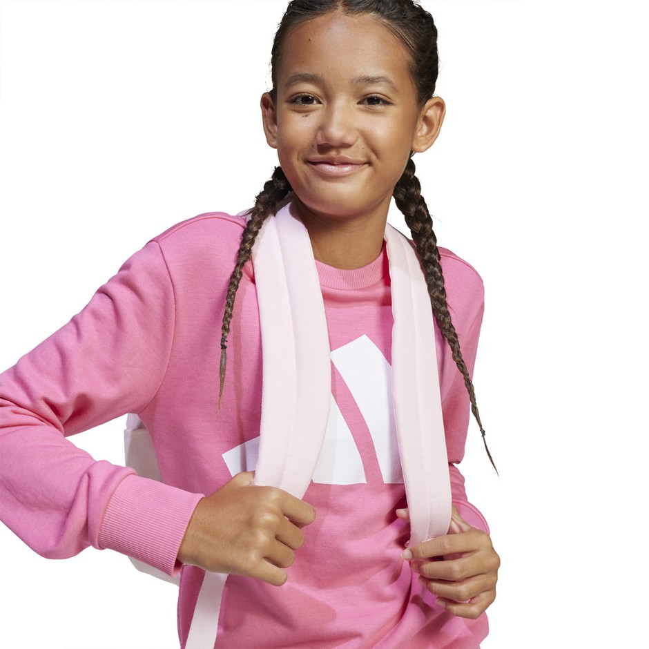 Παιδική Μακρυμάνικη Μπλούζα Ροζ - adidas Sportswear Εssentials Big Logo
