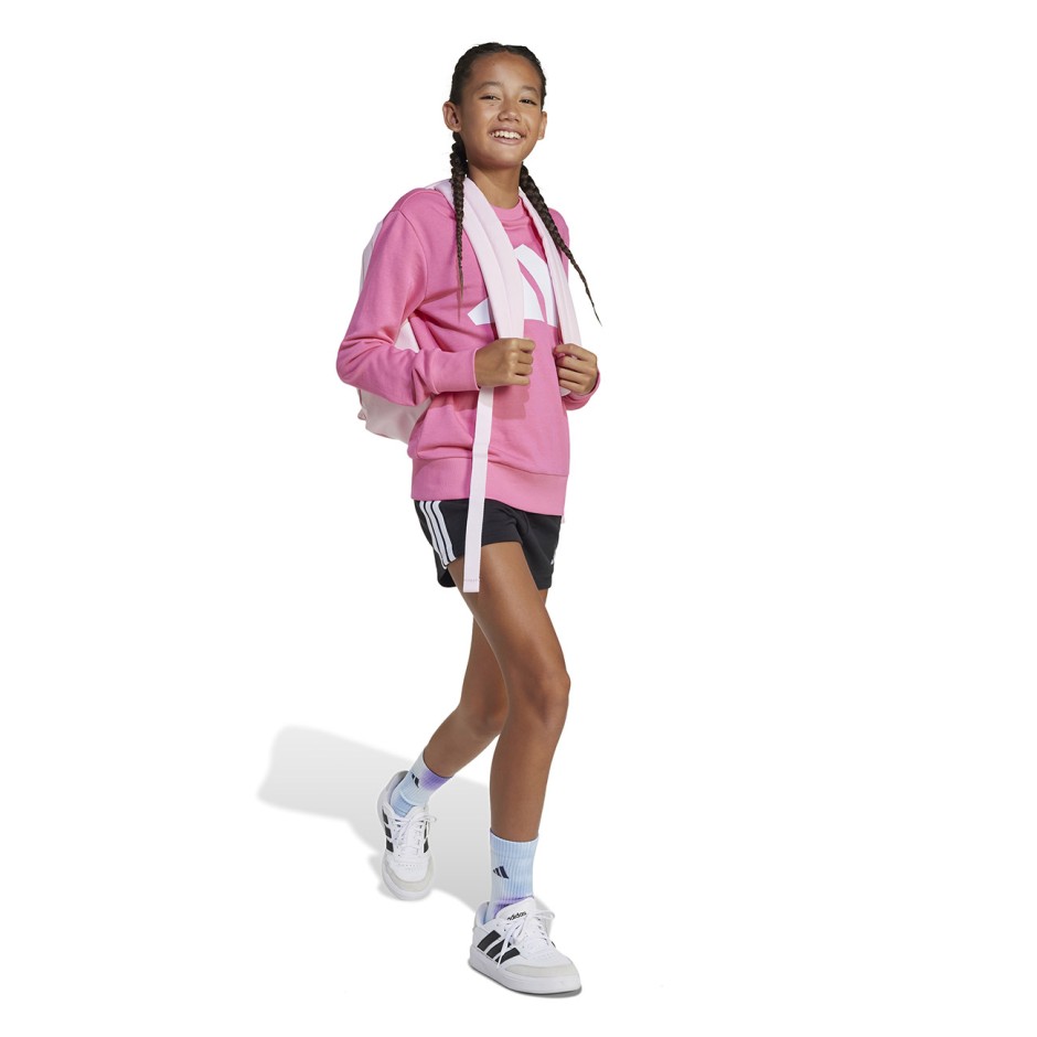 Παιδική Μακρυμάνικη Μπλούζα Ροζ - adidas Sportswear Εssentials Big Logo