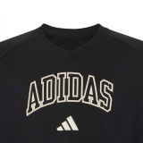 Παιδική Μακρυμάνικη Μπλούζα Μαύρη - adidas Sportswear Seasonals Collegiate Typography Εικόνα 3