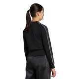 Kids' Sweatshirt Black - adidas Sportswear Satin Image 0