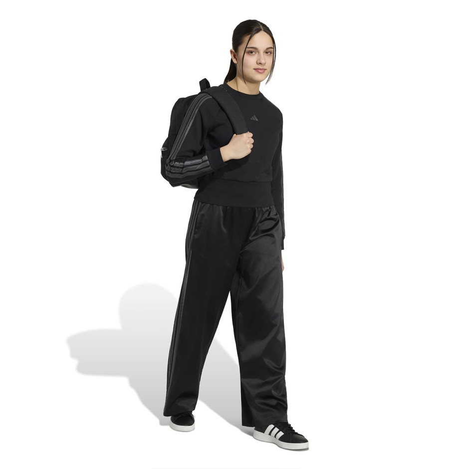 Kids' Sweatshirt Black - adidas Sportswear Satin