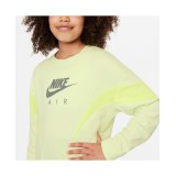 NIKE G NSW AIR FT BF CREW DD7135-303 Lime Image 2