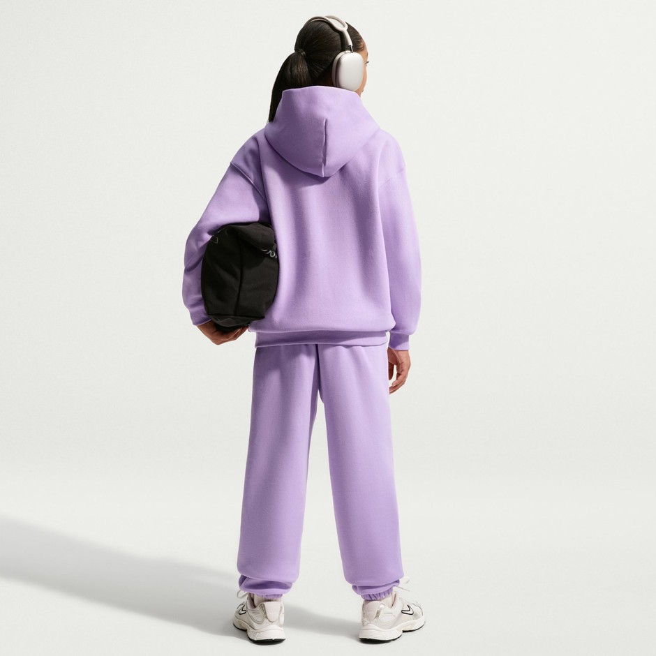 Παιδικό Φούτερ Μωβ - Nike Sportswear Studio Fleece