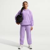 Παιδικό Φούτερ Μωβ - Nike Sportswear Studio Fleece Εικόνα 4