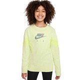 NIKE G NSW AIR FT BF CREW DD7135-303 Lime Image 
