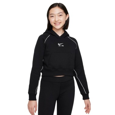 NIKE G NSW AIR FT HOODIE DQ8932-010 Μαύρο