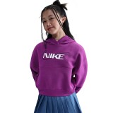 NIKE G NSW CLUB FLC BXY HDY GX STAR HQ9420-505 Purple Image 