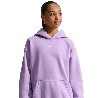 Παιδικό Φούτερ Μωβ - Nike Sportswear Studio Fleece
