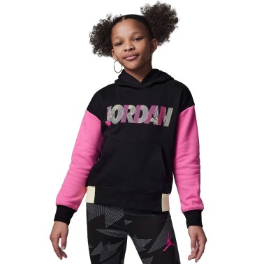 JORDAN JDG GIRLS FUNDAMENTIAL PO HOOD 45C595-023 Black