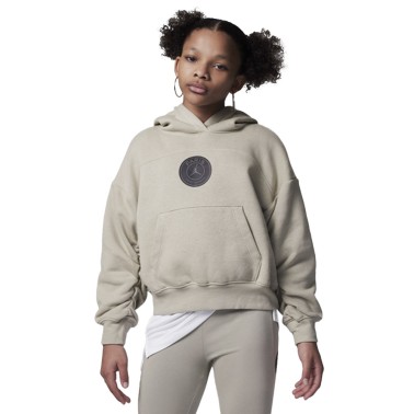 JORDAN PARIS SAINT-GERMAIN PULLOVER HOODIE Μπέζ