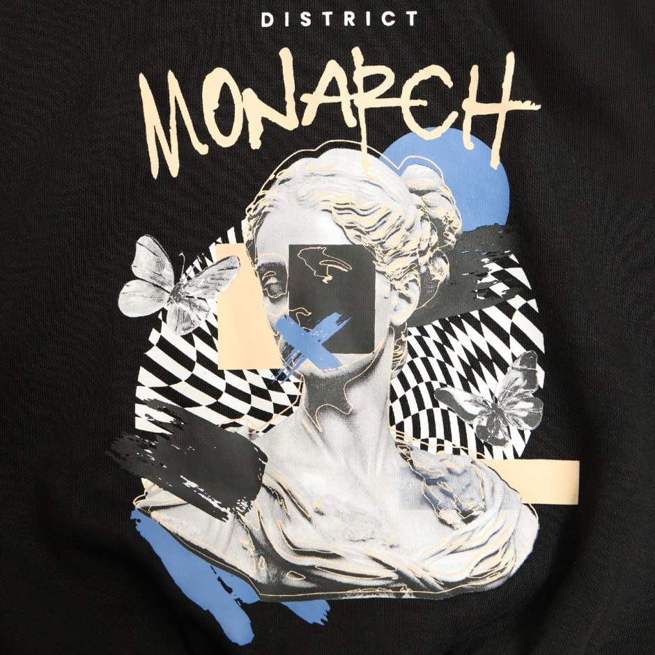 DISTRICT75 226KGHO-922-071 Μαύρο