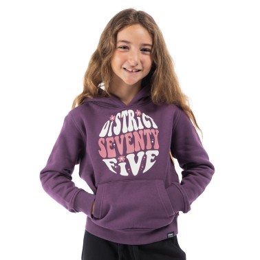 Παιδικό Φούτερ Μωβ - District75