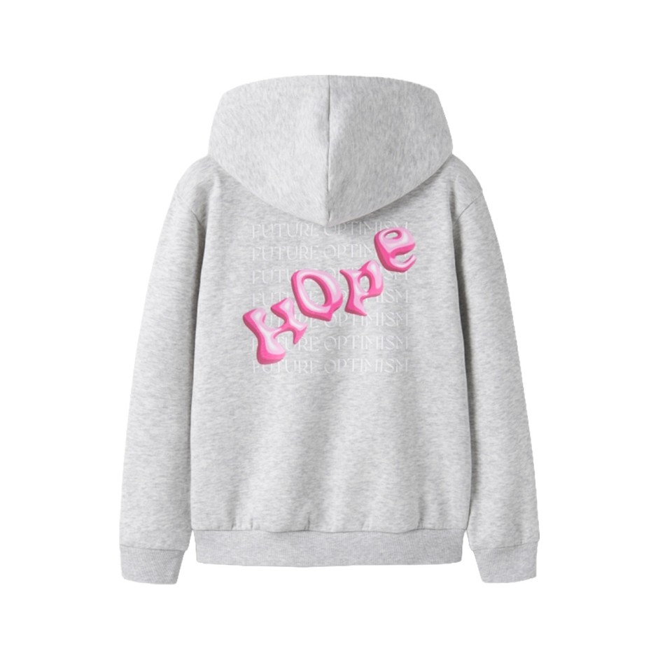 Kids' Hoodie Grey - Name It Nkfnikolisa