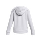 Under Armour Rival Fleece Big Logo Λευκό - Παιδική Μπλούζα Φούτερ Εικόνα 0