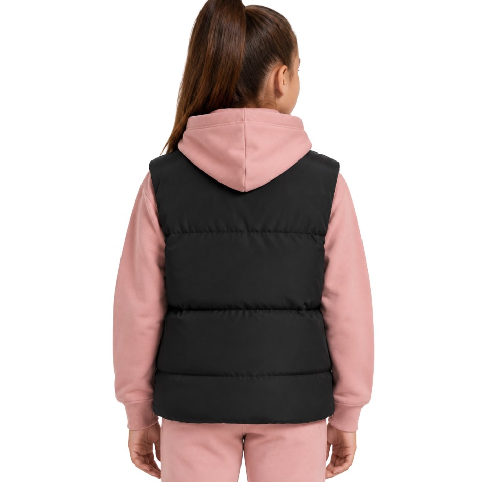 Kids' Vest Jacket Black - District75 