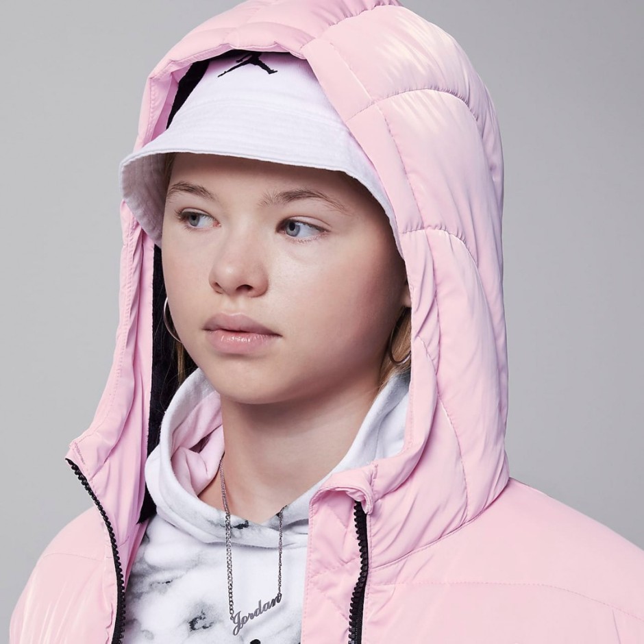 JORDAN BOXY FIT PUFFER 45C483-A0W Pink