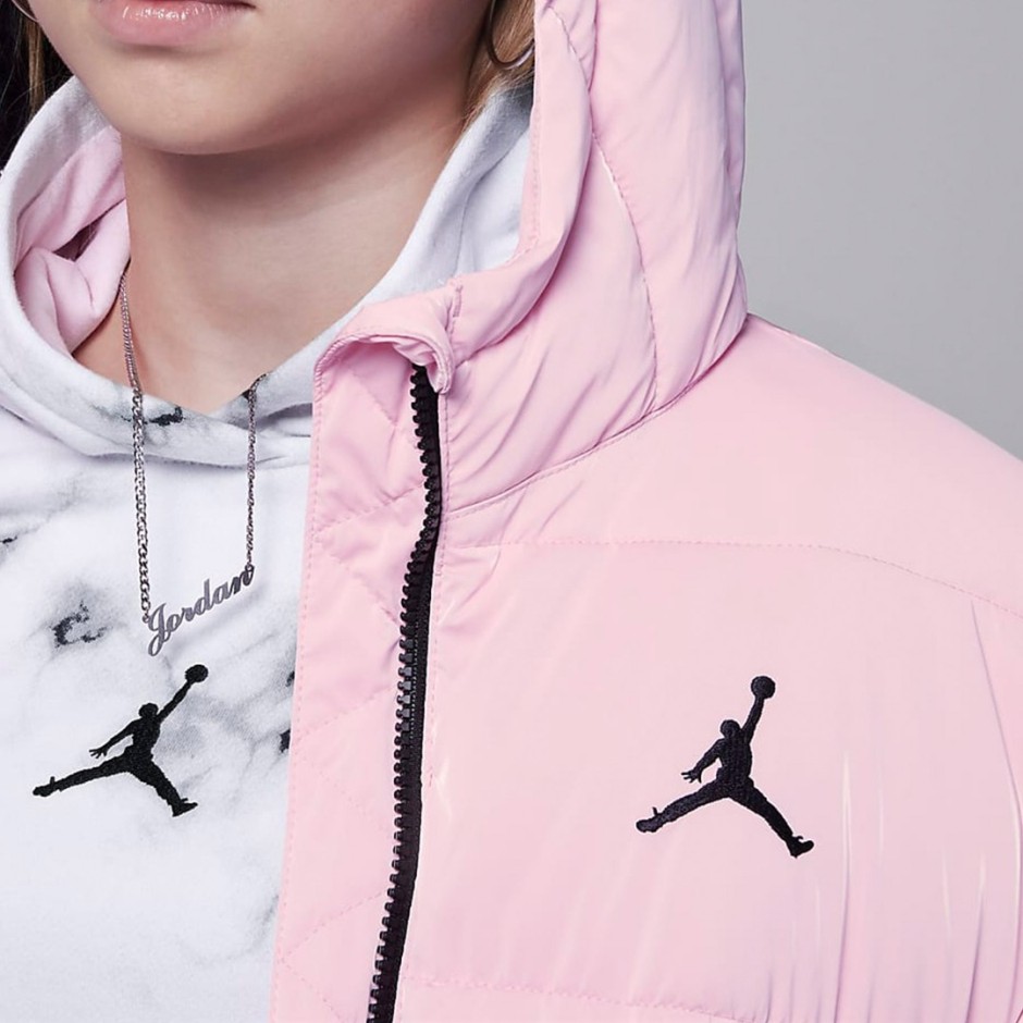 JORDAN BOXY FIT PUFFER 45C483-A0W Pink