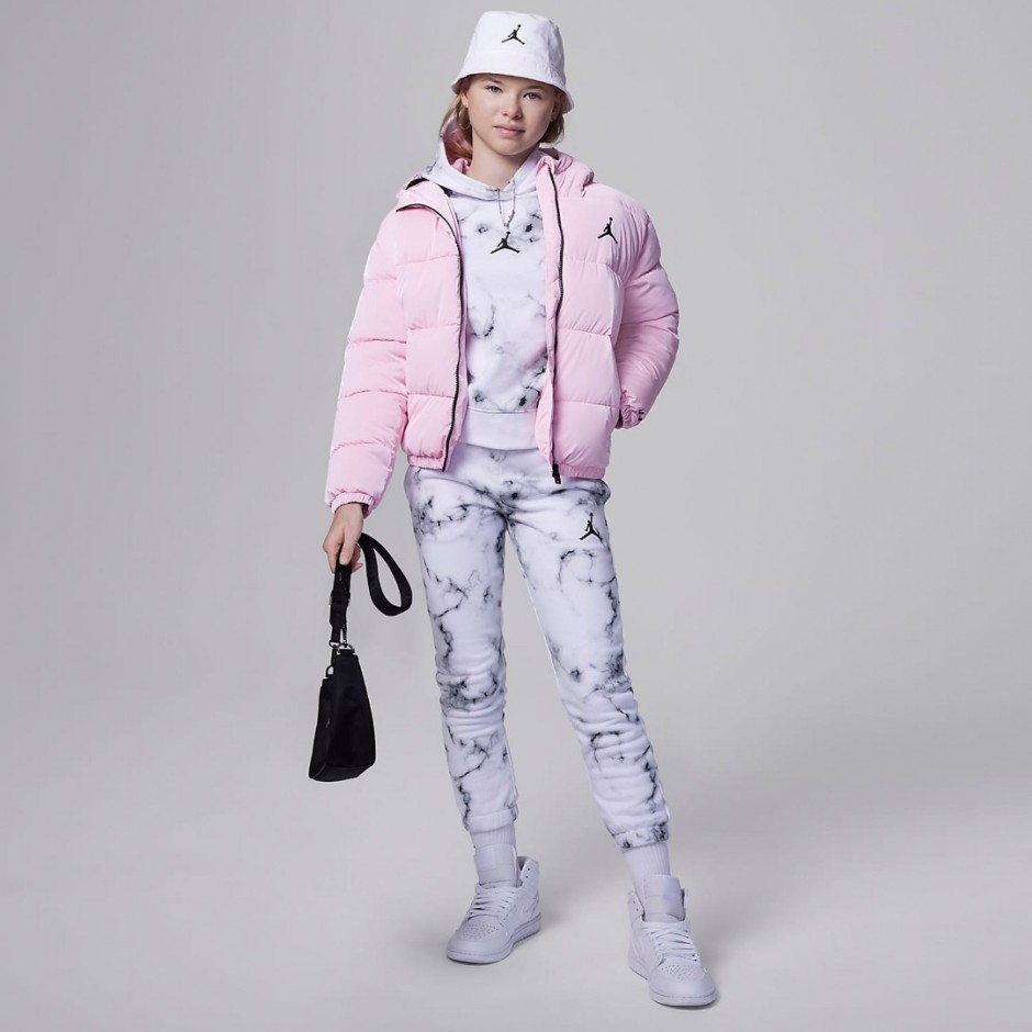 JORDAN BOXY FIT PUFFER 45C483-A0W Pink