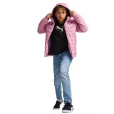 PUMA ESS HOODED PADDED JACKET 670559-48 Pink Image 1
