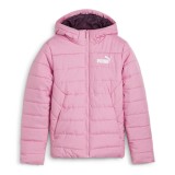 PUMA ESS HOODED PADDED JACKET 670559-48 Pink Image 2
