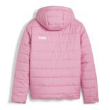 PUMA ESS HOODED PADDED JACKET 670559-48 Pink Image 3