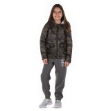 BODY ACTION GIRLS' JACKET 072801-01-07G Χακί Εικόνα 2
