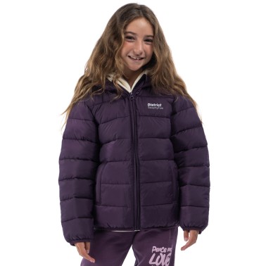 Παιδικό Μπουφάν Μωβ - District75