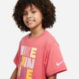 NIKE G NSW TEE BOXY PRINT DZ3579-894 Coral Image 1