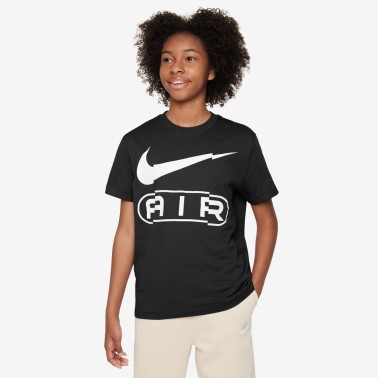 Παιδική Κοντομάνικη Μπλούζα Μαύρη - Nike Sportswear
